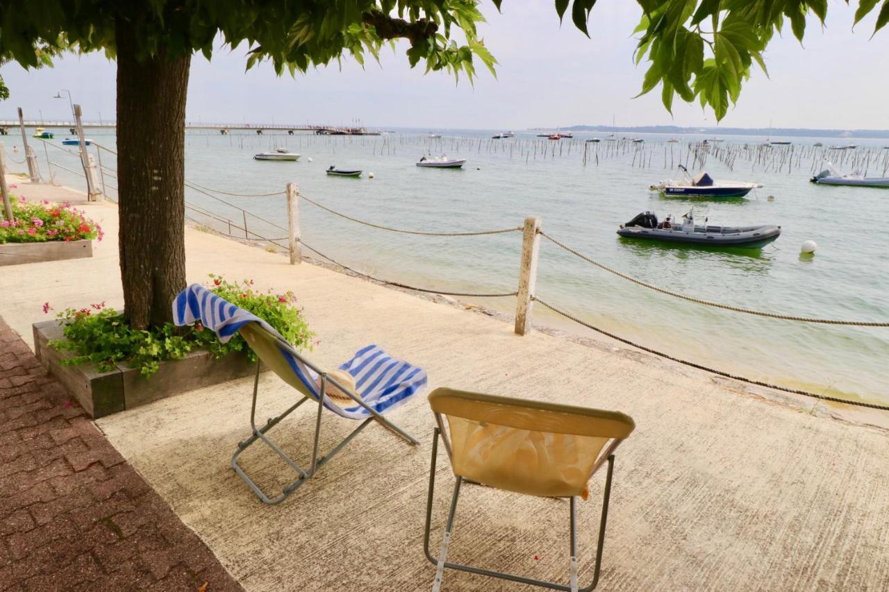 Comfortable, Renovated Studio In Top Cap Ferret Location, 1St Line With Bay View Lège-Cap-Ferret Eksteriør bilde